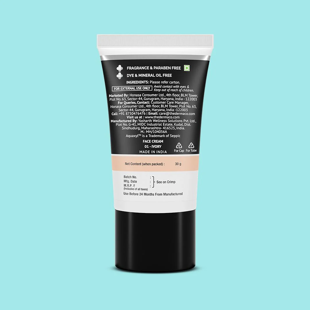 2% Niacinamide Hydrating BB Cream with 1% Hyaluronic Acid Complex & Aquaxyl™- 30 g | 01 -  Ivory - Image 9