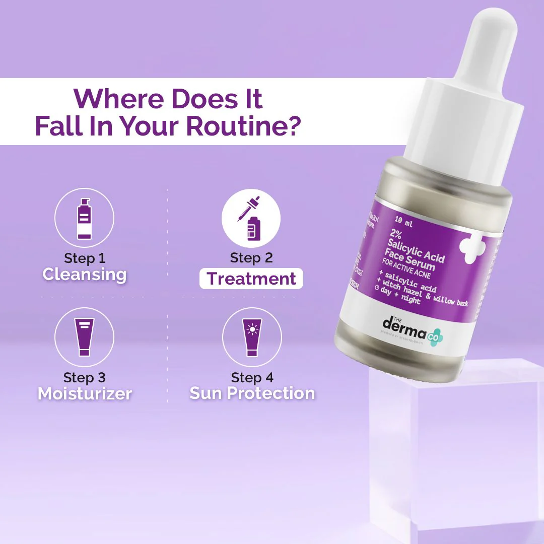 2% Salicylic Acid Serum for Active Acne - 8ml - Image 6