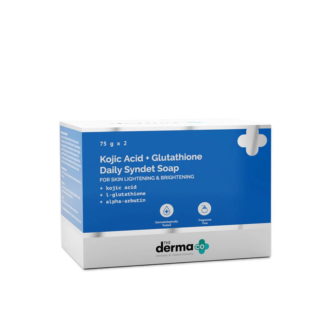 Kojic Acid + Glutathione Daily Syndet Soap with L-Glutathione & Alpha Arbutin - 75 g (Pack of 2) - Image 9