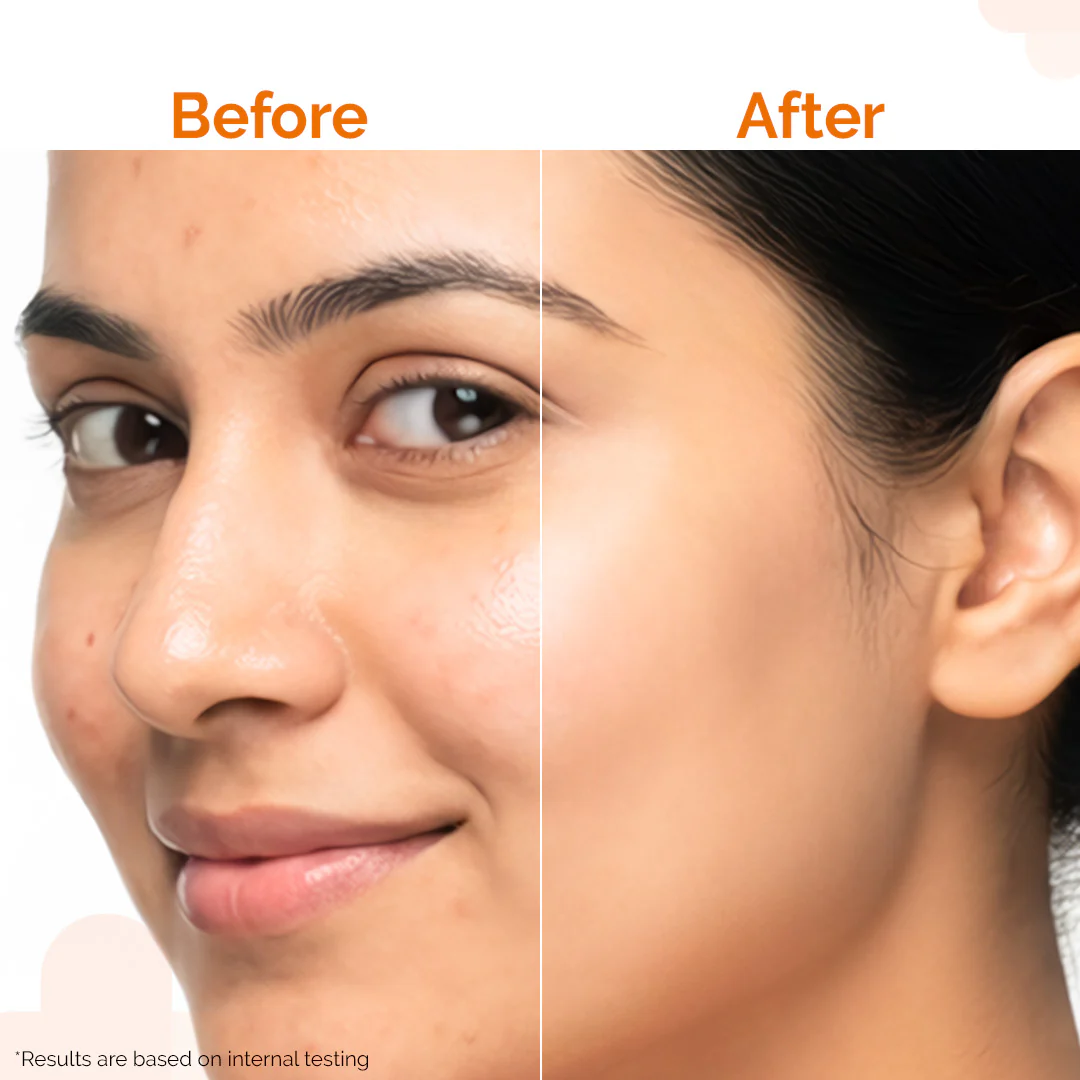Pore Minimizing Priming Sunscreen with SPF 50 & PA+++ For Open Pores & UVA/UVB Protection - 50g - Image 4